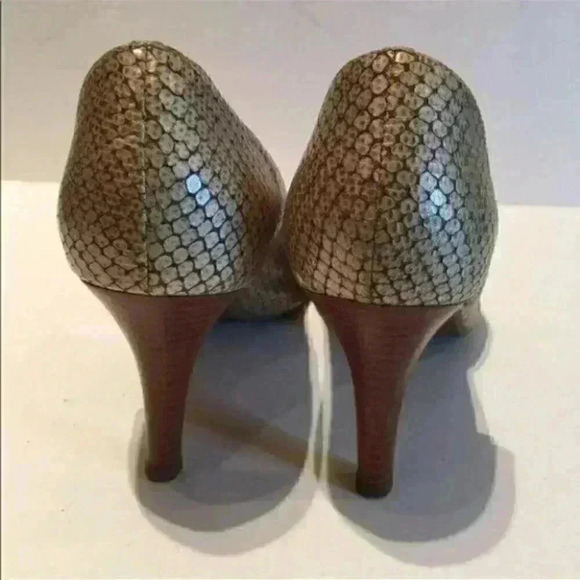 Unisa Heels 7.5 Eloquent-2 Leather Snake Print - Picture 3 of 8